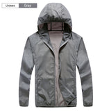 Men Women Hiking Jacket Waterproof Quick Dry Camping Hunting Clothes Sun-Protective Outdoor Sports Coats Anti UV Windbreaker