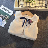 LILIGIRL 4.29$ of Girls Fur Vest Jackets 2020 New Baby Kids Autumn Rabbit Hair Vests Waistcoat for Children Clothes Outerwear
