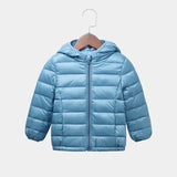 2020 Autumn Winter Hooded Children Down Jackets For Girls Candy Color Warm Kids Down Coats For Boys 2-9 Years Outerwear Clothes