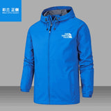 2020 Winter Jacket Men Lightweight Hooded Zipper Waterproof Coat Windproof Warm Solid Color Fashion Male Coat Outdoor Sportswear