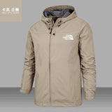 2020 Winter Jacket Men Lightweight Hooded Zipper Waterproof Coat Windproof Warm Solid Color Fashion Male Coat Outdoor Sportswear