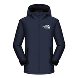 2020 Winter Jacket Men Lightweight Hooded Zipper Waterproof Coat Windproof Warm Solid Color Fashion Male Coat Outdoor Sportswear