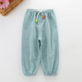 HIPAC 10% OFF Discount Children's Pants Jeans Spring Summer Infant Pants for Boys Girls Lantern Pants Baby Casual Trousers