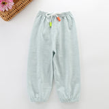 HIPAC 10% OFF Discount Children's Pants Jeans Spring Summer Infant Pants for Boys Girls Lantern Pants Baby Casual Trousers