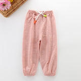 HIPAC 10% OFF Discount Children's Pants Jeans Spring Summer Infant Pants for Boys Girls Lantern Pants Baby Casual Trousers